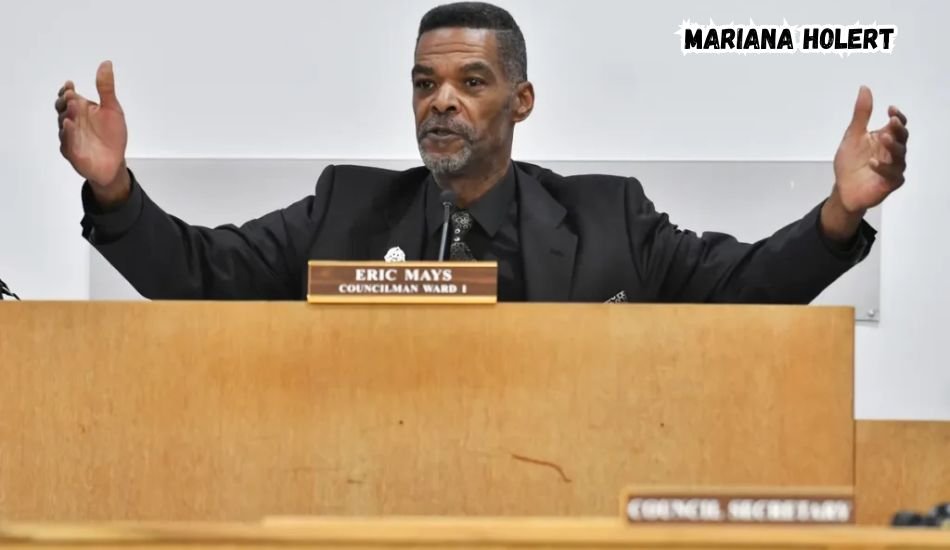 Eric Mays at Flint event, highlighting his net worth